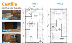 Sistema Horizontal 2 plantas